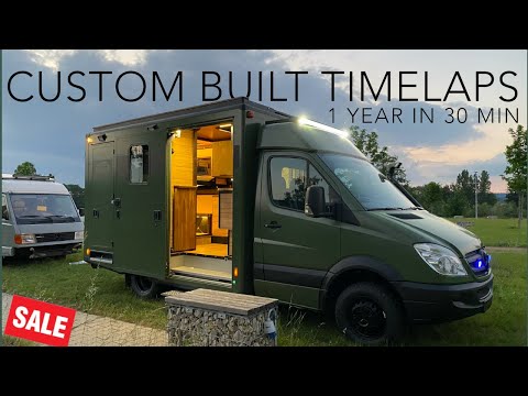 Ambulance to Tinyhouse | 1 year in 30min 🚑🔥