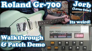 Video thumbnail for Roland GR-700 Guitar Synth // Demo & Walkthrough by Jorb