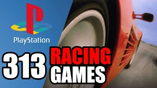 The PlayStation Project - 313 PS1 Racing Games