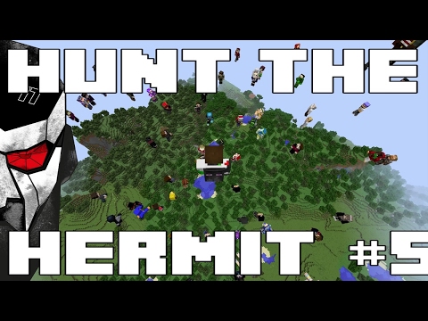 HUNT THE HERMIT  - Minecraft vs 150+ players! - #5 [HermitCraft Special UHC]