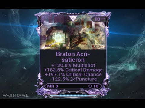 MK-1 Braton vs Level 170 Corrupted Heavy Gunners | Warframe Braton God Riven and Build