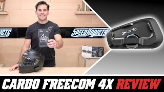 Cardo Freecom 4X Bluetooth Headset Review at SpeedAddicts.com
