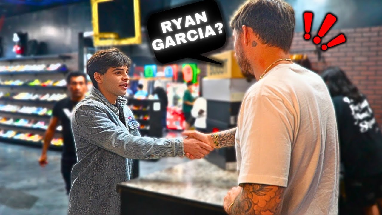 RYAN GARCIA (BOXER) SELLS SNEAKER COLLECTION!!