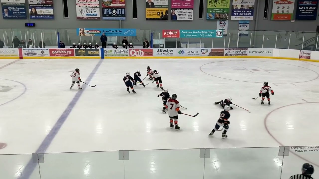 Game 02: 1-1 Flyers, Torin breaks away and scores.