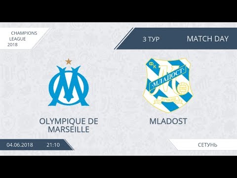 AFL18. Champions League. Group A. Day 3. Olympique de Marseille - Mladost.