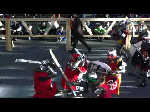 Medieval Knight Group Fight 2015 HD - PLWR M1