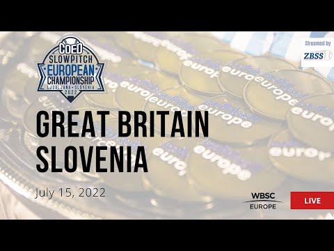 36 Coed Slowpitch European Championship - Great Britain VS Slovenia