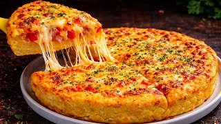 Potatoes with eggs taste better than pizza! Make This Amazing Recipe Every Day! Potato recipes