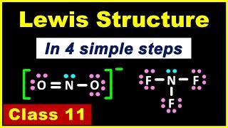 🔴 Lewis Representation of Simple Molecules 🔴 Lewis Structure 🔴 Chemistry for Class 11 in HINDI