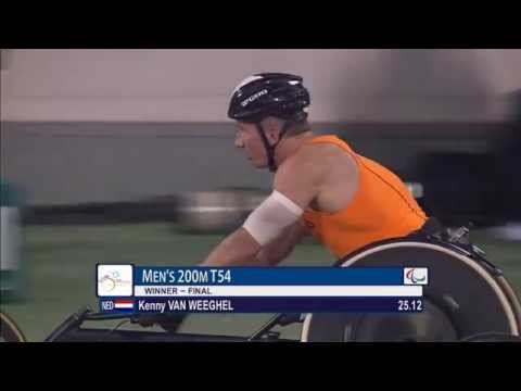 Men's 200m T54 | final |  2015 IPC Athletics World Championships Doha