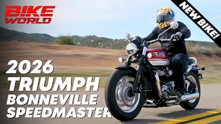 2026 TRIUMPH BONNEVILLE SPEEDMASTER | LAUNCH REVIEW