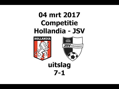20170304 Hollandia - JSV JO14 -1 7-1