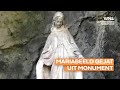 Mariabeeldje uit monument Lourdesgrot in Amsterdam gestolen: 'Heel erg spijtig'