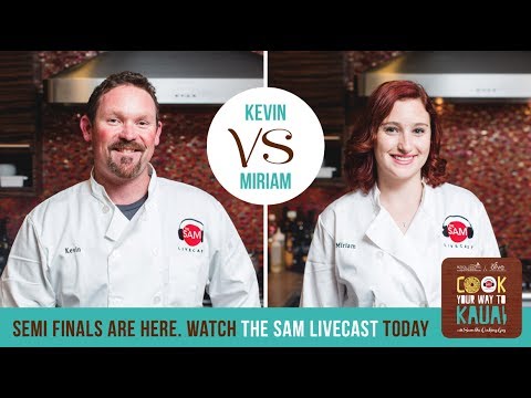 Cook Your Way to Kauai – Semifinal #1: Kevin/Miriam