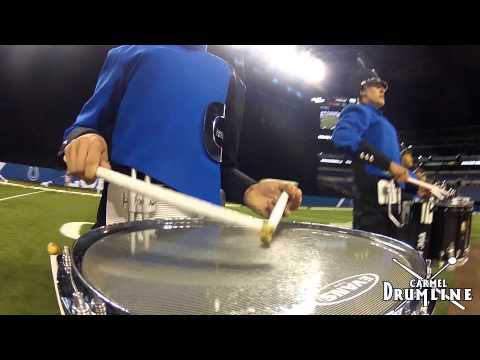 Carmel High School Marching Band 2014 - Snare Cam - Ryan McClain