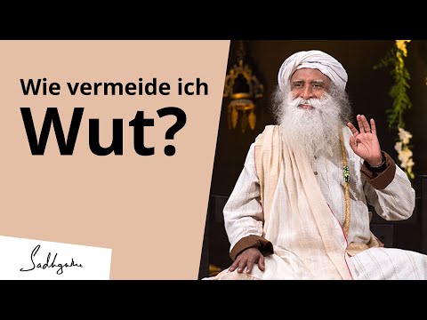 Wie vermeide ich Wut?