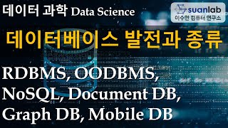 데이터베이스 발전과 종류 Database Development and Types