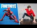 We Tried Fortnite Stunts In Real Life Challenge