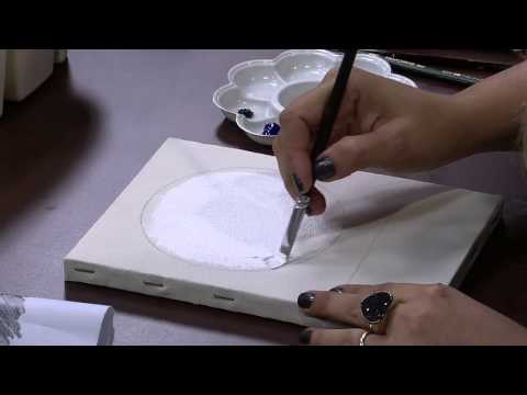 Mulher.com 17/12/2014 - Pintura Acrilica sobre tela por Camila Camargo - Parte 1/2