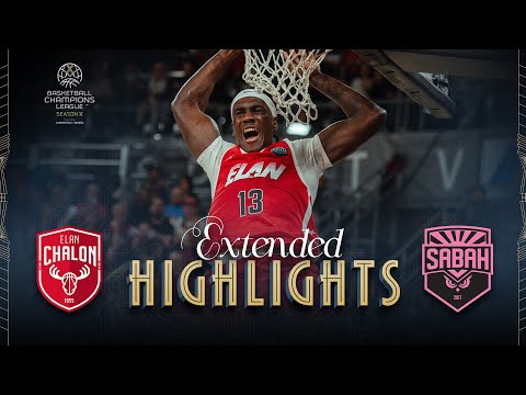 Elan Chalon v BC Sabah | Full Game Highlights | #BasketballCL 2025-26