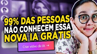 Nova Ferramenta de IA Grátis para Criar um Vídeo Super Rápido