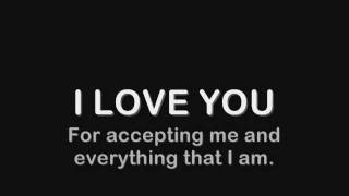 Always You And I - 98 Degrees  (why I LOVE YOU)