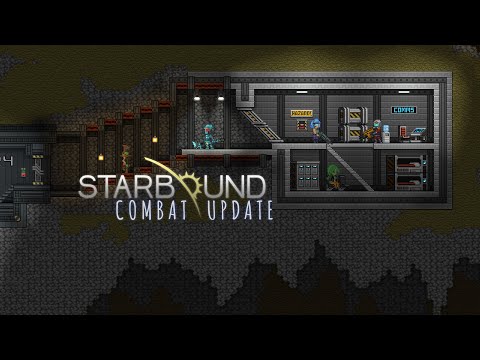 Starbound Combat Update — Lunar Base Run
