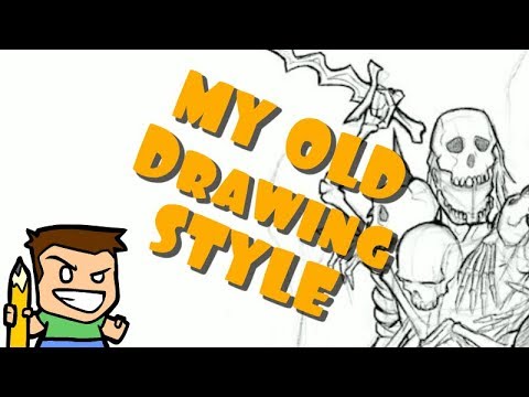 My Drawing Style Before YouTube & CarBot