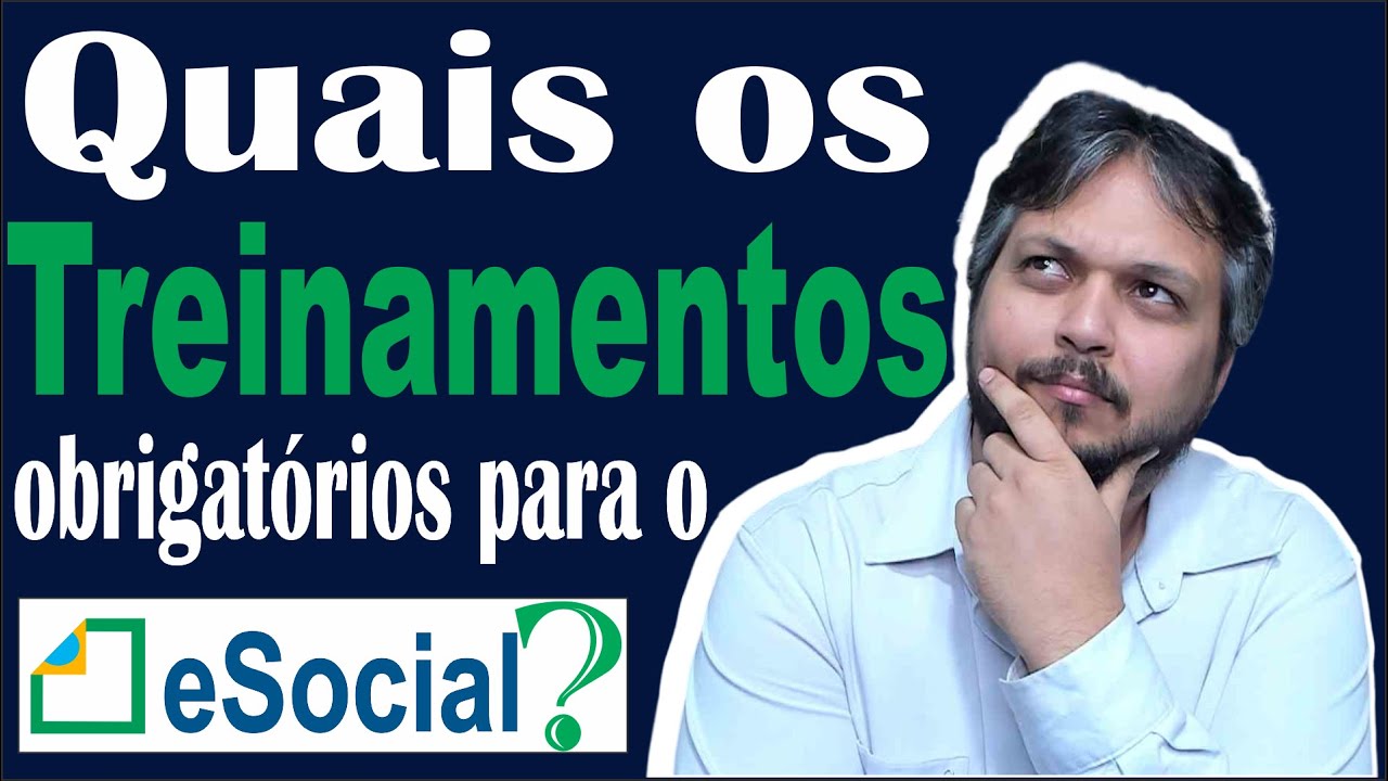 Quais treinamentos de NR devo enviar no eSocial?