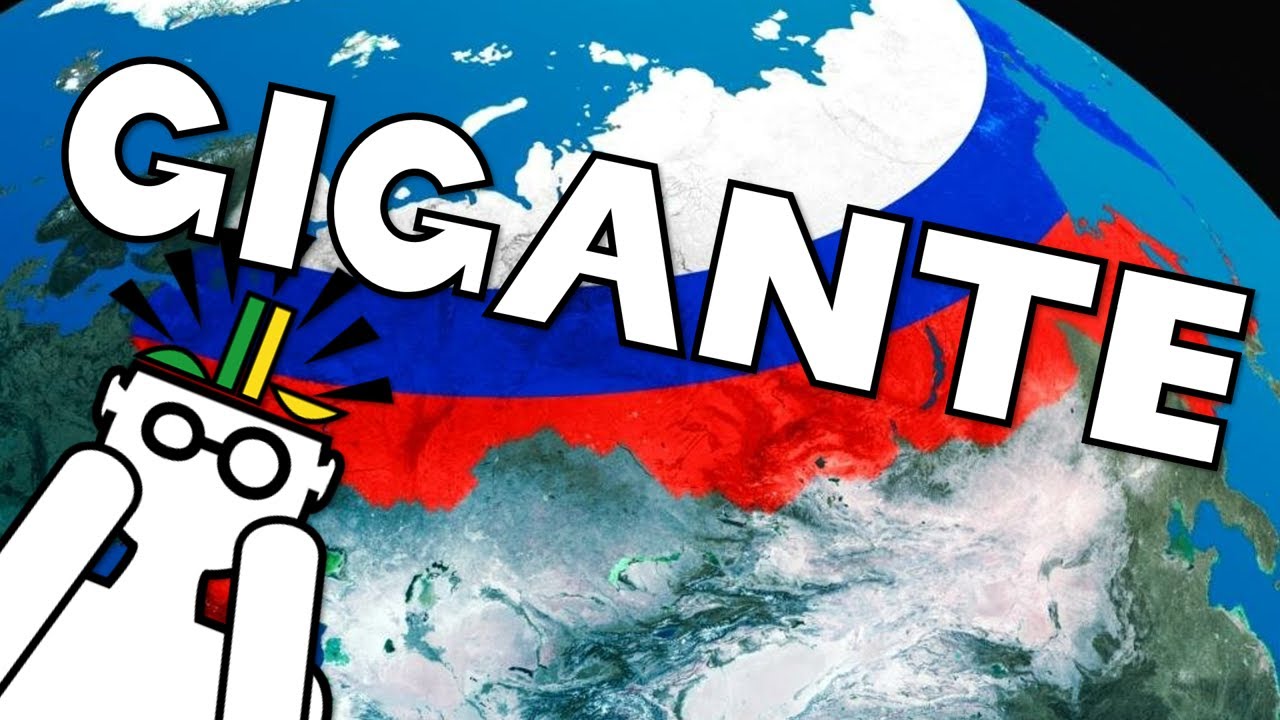 Por que a Rússia é ENORME? 🇷🇺😱