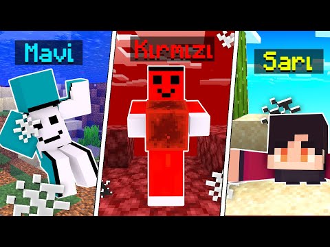 IT IS FORBIDDEN TO TOUCH THE WRONG COLOR BLOCK!! - Minecraft