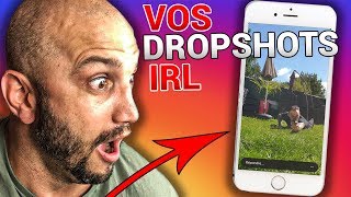 Je regarde vos dropshot irl envoyés sur mon instagram 😂😭👌🏻