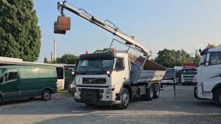 Camion-benne Volvo FM9 FM 340HP 6X2R Kran HIAB 122ES-2 HIPRO Remote Control à vendre - Image 4 | Autoline ML Camion-benne Volvo FM9 FM 340HP 6X2R Kran HIAB 122ES-2 HIPRO Remote Control | Image 4 - Autoline