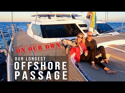 SAILING SOUTH! Our Longest OFFSHORE PASSAGE Yet (On Our Own) | Harbors Unknown Ep. 51
