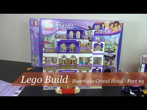 Lego Friends Heartlake Grand Hotel Build Part #5 - Set #41101