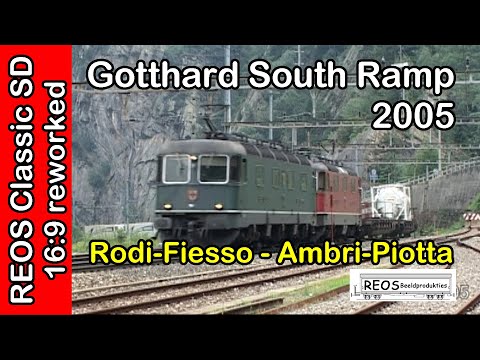 2005 [SDw] Gotthard South Ramp 6 of 7: Summer 2005: Rodi-Fiesso to Ambri-Piotta, Classic Gotthard!