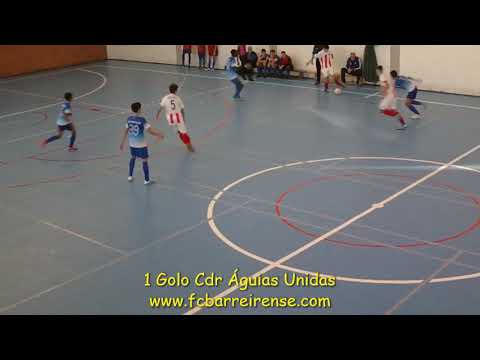 CD Iniciados Futsal Masc.  Fc Barreirense "CD Iniciados Futsal Masc.  Fc "  4 - 1  Cdr Águias Unidas