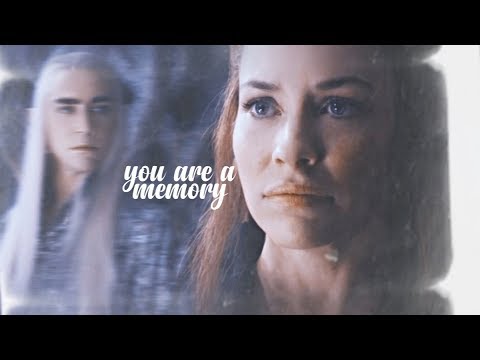 thranduil & tauriel (you are a memory.)