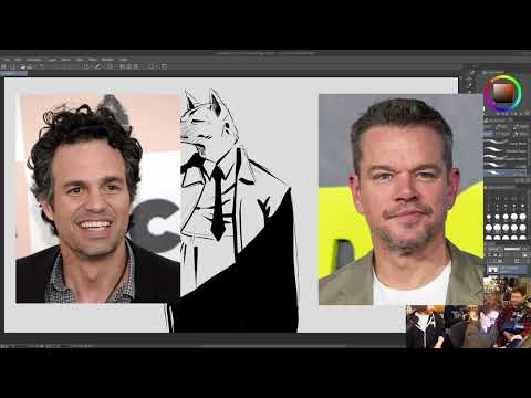 Drawfee Talks About Vincent D'Onofrio for 5 Minutes - [Drawfee Compilation]