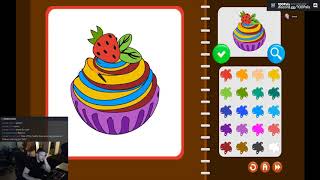 🏆 My Coloring Book: Food and Beverage: 100% Achievements / Let's Play
