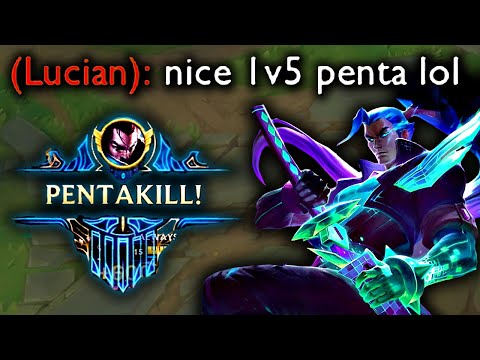 1v5 YASUO PENTAKILL