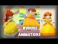 Princess Daisy Wins In All Mario Parties