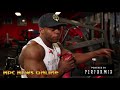 IFBB Men's Physique Pro Andre Ferguson Back Workout Part 4