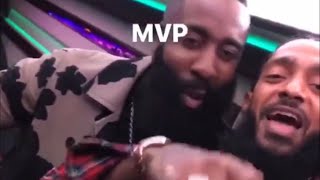 James Harden Gives Nipsey Hussle MVP Trophy For Slap At BET Awards