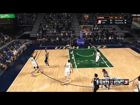 NBA 2K15 PS4 Jazz MyGM Ep. 8 - QFG3 Home in Utah!
