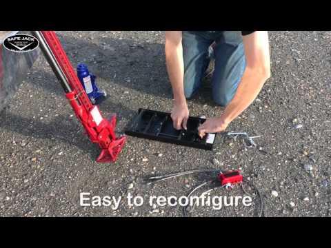 A BASE PLATE for both HI-LIFT and BOTTLE JACKS