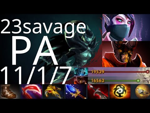 23savage Phantom Assassin vs Doom, TA, Kunkka - T1 vs VP g1 ESL1 dota2