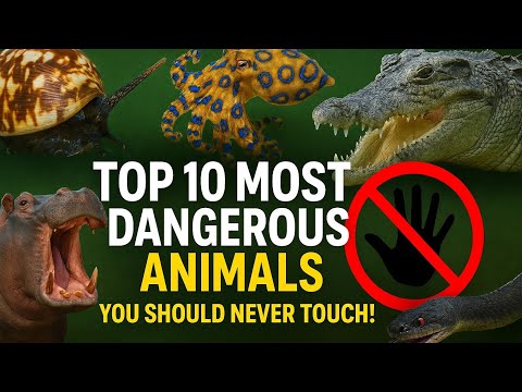 Top 10 Most Dangerous Animals You Should NEVER Touch!