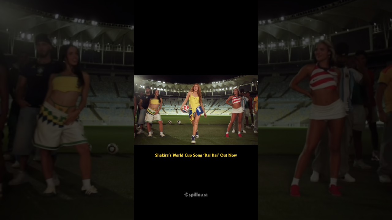 Shakira's World Cup Song 'Dai Dai' Out Now. 👀✨#shakira #worldcup #daidai