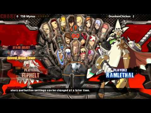 GGXrd Winners Finals @ NLBC #149 - DrunkenChicken vs Mynus/Lost Soul [720p/60fps]